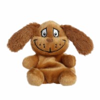 Aurora Mini Brown Dr. Seuss Palm Pals 5 inch Max Whimsical Stuffed Animal Perspective: Main