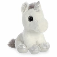 Aurora Sparkle Tales Silver Unicorn 8 Inch Plush Figure