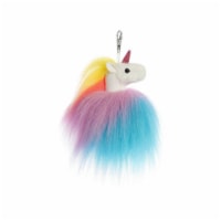 Aurora Healthcare 619792 Twirly Unicorn Plush Key Clips