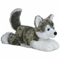 Shadow Husky Flopsie 12" Plush by Aurora - 31453