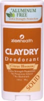 Zion Citrus Blossom Clay Deodorant Perspective: Main