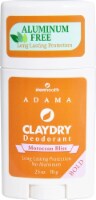 Zion Health  Claydry Aluminum Free Deodorant Moroccan Bliss Bold