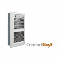 King Electric LPW2045T-S2-WD-R 208V LPW Series 2 ComfortCraft Wall Heater - 4500W, White Dove