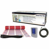 King Electric FCM2-40T 40 sq. ft. 480W 240V Floor Heating Mat with Stat