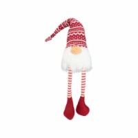 Northlight 29 Red and White Smiling Gnome Christmas Decoration