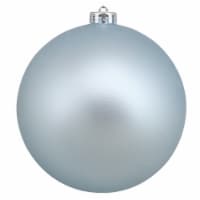 Northlight Matte Mermaid Blue Shatterproof Christmas Ball Ornament 6  (150mm)
