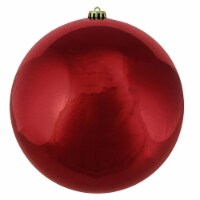 Northlight 10 Red Hot Shatterproof Shiny Christmas Ball Ornament (250mm)