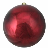 Northlight Shiny Burgundy Red Shatterproof Christmas Ball Ornament 10  (250mm)