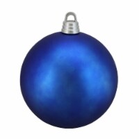 Northlight Matte Lavish Blue Shatterproof Christmas Ball Ornament 12 (300mm)