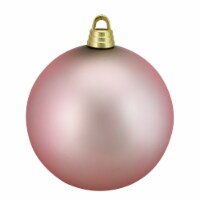 Northlight Bubblegum Pink Matte Shatterproof Christmas Ball Ornament 12  (300mm)
