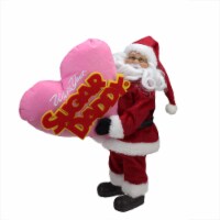 Northlight 12 Red and White Santa Claus Who's Your Sugar Daddy Christmas Tabletop Decoration