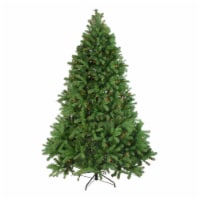 Northlight Real Touch™️ Pre-Lit Full Noble Fir Artificial Christmas Tree - 6.5' - Multi-Color