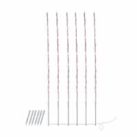 Northlight 108 Pink Pre-Lit LED Branch Patio Outdoor Garden Novelty Christmas Light Stakes -