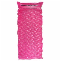 Swim Central 32235120 70 in. Inflatable Pink Bubble Swirled Swimming Pool Air Mattress Float