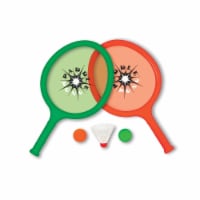 Pool Central 32233899 6 in. Paddle Pong Set Swimming Pool Game - Green & Red