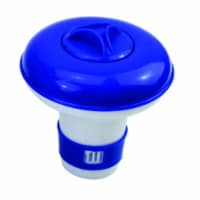 Northlight 32038863 5 in. Classic Blue & White Floating Swimming Pool Chlorine Dispenser