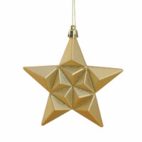 DAK 12ct Vegas Gold Shatterproof 2-Finish Christmas Star Ornaments 5