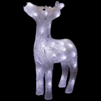 Northlight 15 LED Lighted Commercial Grade Acrylic Reindeer Outdoor Christmas Decoration