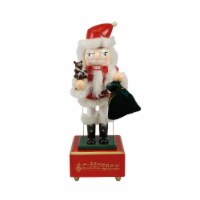 Nutcracker Factory 12 Red Musical and Animated Santa Claus Christmas Nutcracker