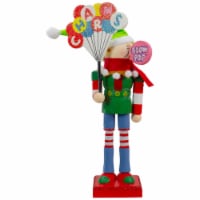 Northlight 11 Tootsie Roll Charms Blow Pop Wooden Christmas Elf Figure
