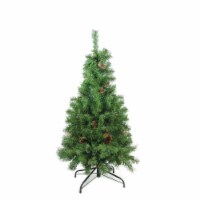 Northlight 4' Dakota Red Pine Full Profile Artificial Christmas Tree with Pine Cones - Unlit