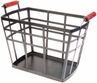 Open Hearth Industrial Log Basket Perspective: Main