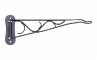 Panacea Black Steel 10 in. H Swivel Plant Hook