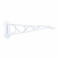 Panacea Products 85402 10 in. Steel White Swivel Plant Bracket