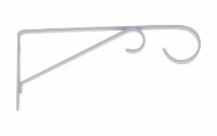 Panacea White Steel 9 in. H Straight w/Loop Plant Hook - Total Qty: 1