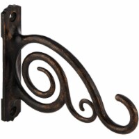 Panacea 6 scroll Bronze Bracket 85635