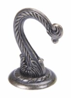 Panacea White Steel 1-1/2 in. H Sturdy Swag Hook 2 pk