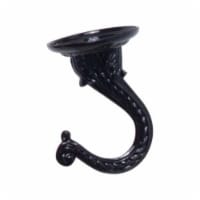 Panacea Black Steel 2 in. H Sturdy Swag Hook 1 pk - Total Qty: 1; Each Pack Qty: 1