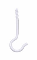 Panacea White Steel 2-1/2 in. H Sturdy Plant Hook 5 pk Panacea White Steel 2-1/2 in. H Sturdy Plant Hook 5 pk