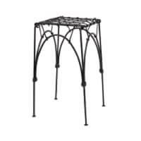 Panacea Woven Plant Stand - Black Perspective: Main
