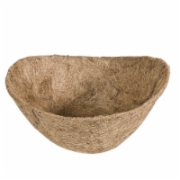 Panacea Coco Fiber Basket Liner Brown - Case Of: 1; Perspective: Main
