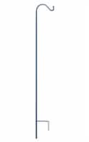 Panacea Steel Single Crook Plant Hanger - Black Perspective: Main