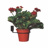 Panacea Black Wrought Iron 3 in. H Round Plant Hook - Total Qty: 1