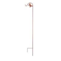Panacea Brown Steel 84 in. H Single Crook with Butterfly Plant Hook 1 pk - Total Qty: 1; Each