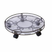 Panacea Cameo Plant Caddy With Saucer Perspective: Main