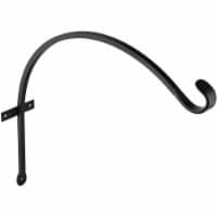 Panacea Curved Wrought Iron Hanging Plant Bracket