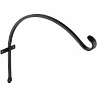 Panacea Curved Wrought Iron Hanging Plant Bracket