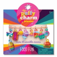 Craft-tastic Food Fun DIY Puffy Charm Bracelets Perspective: Main