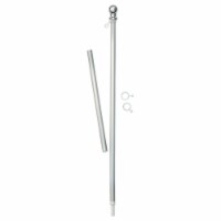 Valley Forge 60 in. L Aluminum Flag Pole Brushed - Total Qty: 1 Perspective: Main