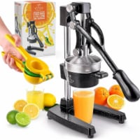 Zulay Kitchen Professional Citrus Juicer and Orange Squeezer + 2 in 1 Metal Lemon Squeezer