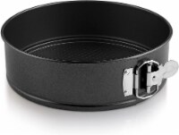 Zulay Kitchen Cheesecake Pan - Springform Pan with Safe Non-Stick Coating - 7 inch Black