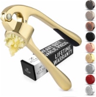 Zulay Kitchen Garlic Press - Royal Gold
