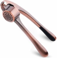 Zulay Kitchen Garlic Press with Soft Easy-Squeeze Ergonomic Handle -  Duchess Rose Gold, 1 - Foods Co.