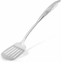 Zulay Kitchen Slotted Turner Metal Spatula (14.8 inch)