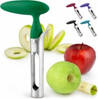 Zulay Kitchen Premium Apple Corer - Happy Green
