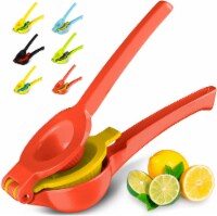 Zulay Kitchen Lemon Lime Squeezer - Red & Yellow